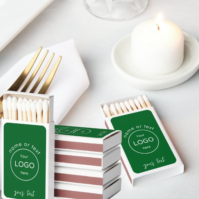 Add your logo matches green Matchbox (Creator Uploaded)
