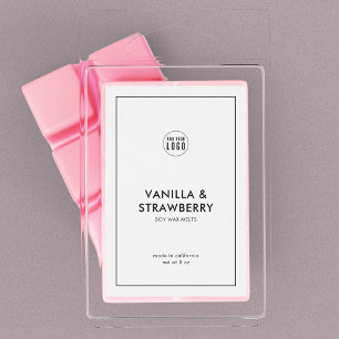 Add Your Logo Minimalist Modern Product Label