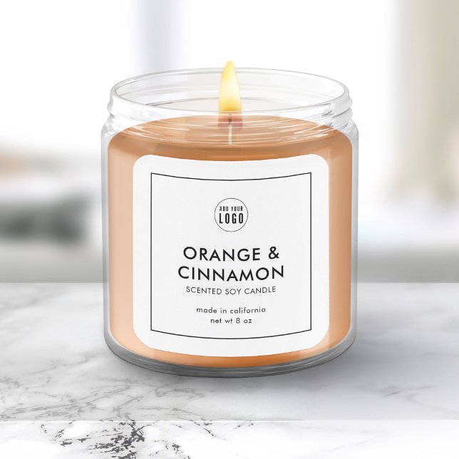 Add Your Logo Minimalist Modern Product Label (Creator Uploaded)