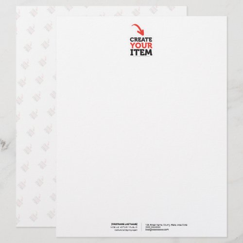 Add your Logo Mobile Notary Public Signing Agent Letterhead