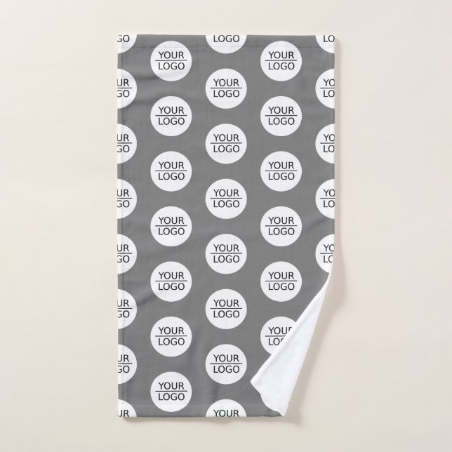 Add your Logo Modern Pattern Company Promotion  Hand Towel (Hand Towel)