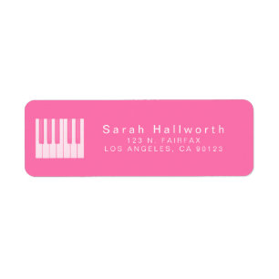 Add Your Logo Modern Return Address Label