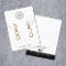 Add Your Logo Necklace Earrings Display Card