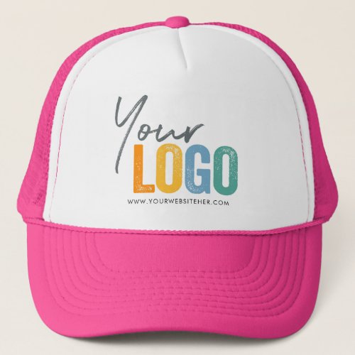 Add Your Logo No Minimum Green Promotional Logo  Trucker Hat