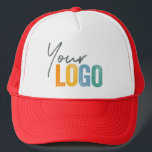 Add Your Logo, No Minimum, Green Promotional Logo  Trucker Hat<br><div class="desc">Easily personalize this high quality promotional hat with your own company logo and custom text. Simply delete the text if you just need a logo. No minimum and no set up fee! Available in many colors. Logo Hats are an easy and effective way to create and increase your brand awareness...</div>