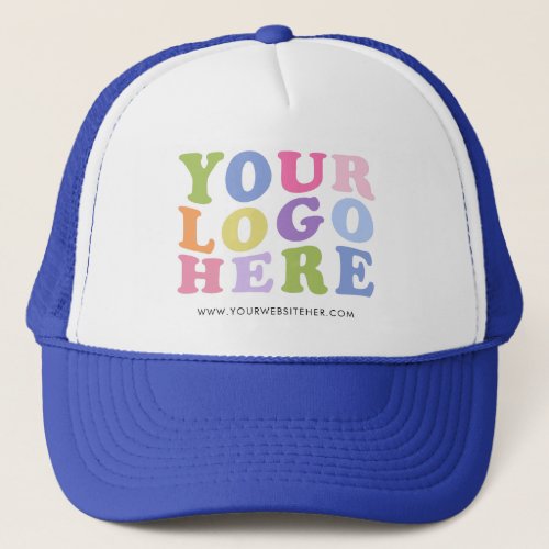 Add Your Logo No Minimum Promotional Logo  Trucker Hat