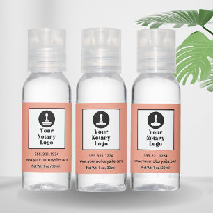 Add Your Logo Notary Public Promotional Gift Hand Sanitizer