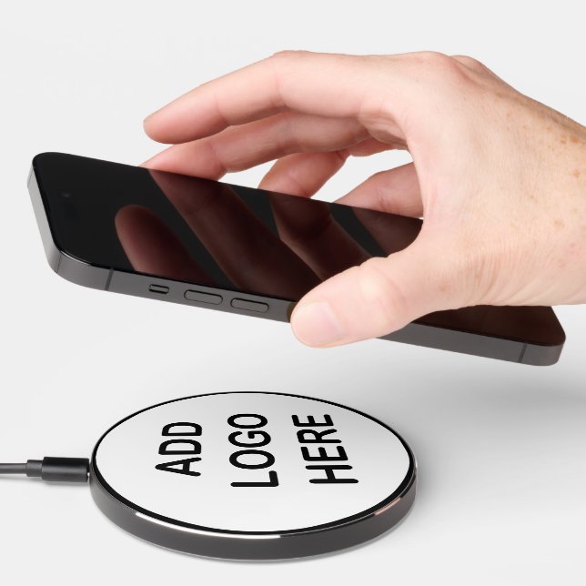 Add Your Logo Office  Wireless Charger (Hand)