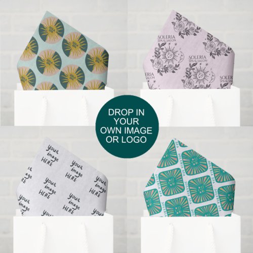 Add Your LOGO or Image CUSTOM  Tissue Paper