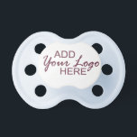 add your logo pacifier<br><div class="desc">personalize this product with your logo. You can also customize with additional text and/or pics</div>