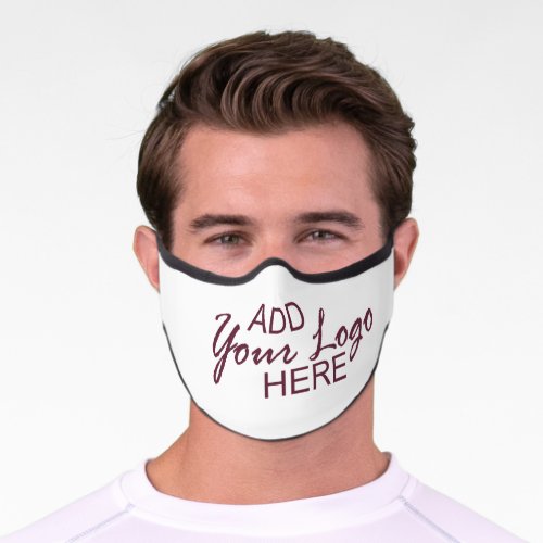 add your logo premium face mask