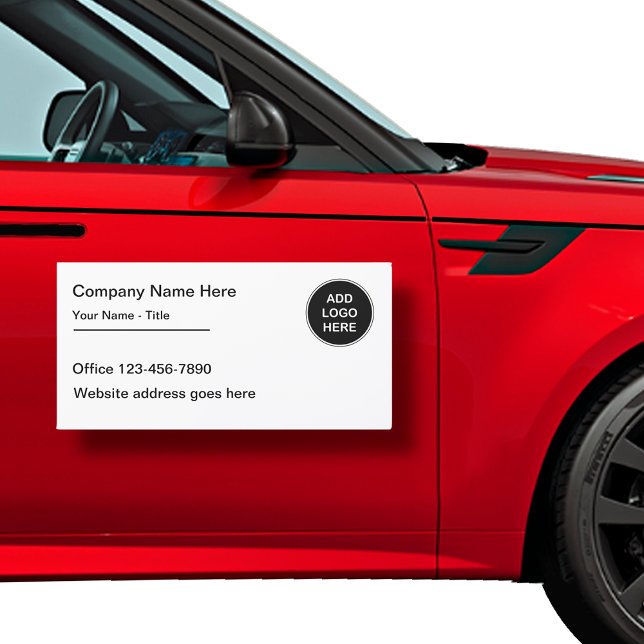 Add Your Logo Professional Car Magnets (Creator Uploaded)