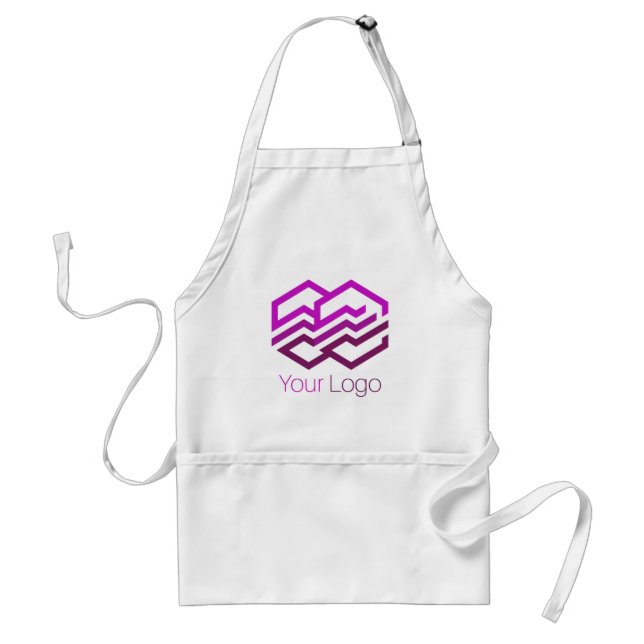 Add Your Logo Promotional Adult Apron (Front)