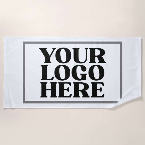 Add Your Logo Promotional Beach Towel