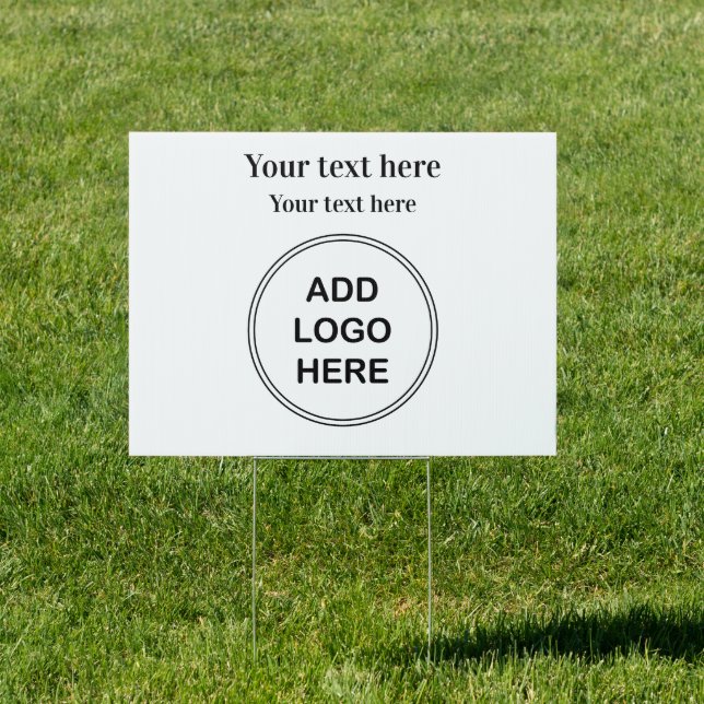Add Your Logo Sign (Insitu)