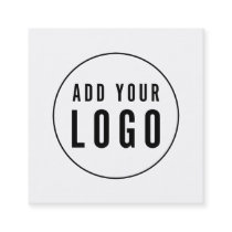 Add Your Logo Simple Minimalist Editable Color Square Business Card Add Your Logo Simple Minimalist Editable Color Square Business Card