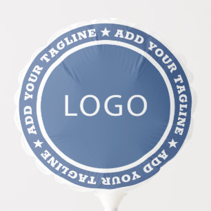 Add Your Logo Simple Modern Custom Photo Balloon