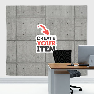 Add your logo Tech Concrete Zoom Backdrop Gray