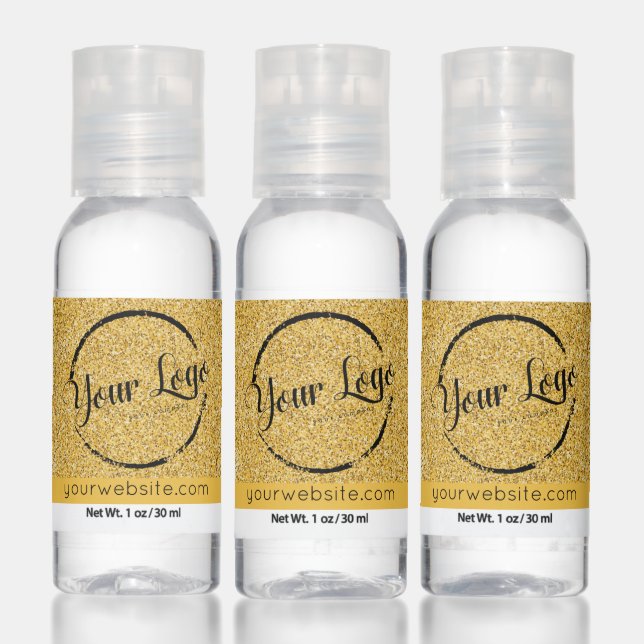 Add your logo travel bottles set hand sanitizer (Set)