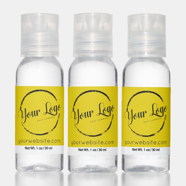 Add your logo travel bottles set hand sanitizer (Set)