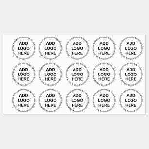 Add Your Logo Waterproof Sticker Labels