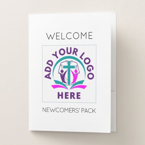 ADD YOUR LOGO Welcome Pack Pocket Folder