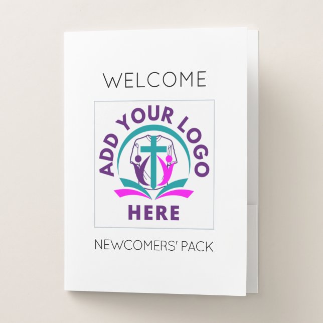 ADD YOUR LOGO Welcome Pack Pocket Folder (Front)