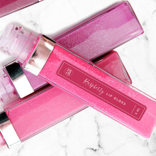 Add Your Logo White Border Editable Color Product Labels