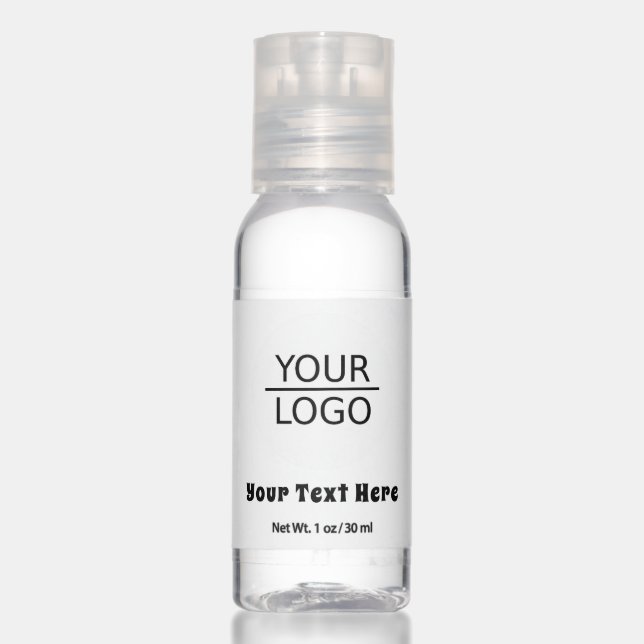 Add your Logo with Custom Text Hand Sanitizer (Front)