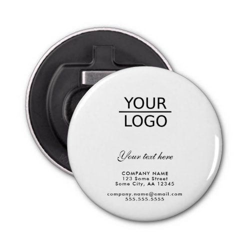 Add your Logo with Custom Text Promotion Bottle Opener