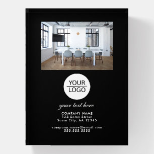 Add your Logo with Custom Text Promotion Photo Paperweight
