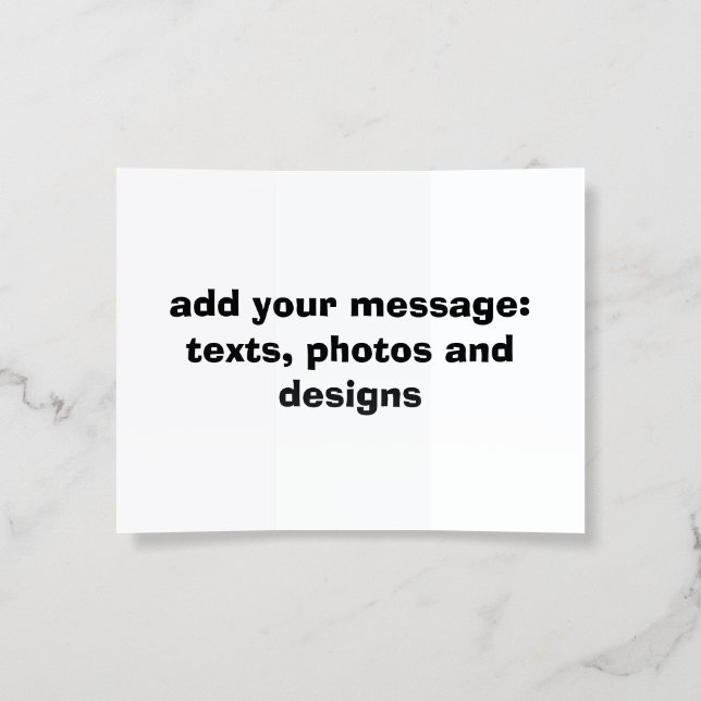 add your message brochure (Inside)