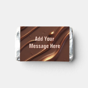 Add Your Message on back Hershey's Miniatures