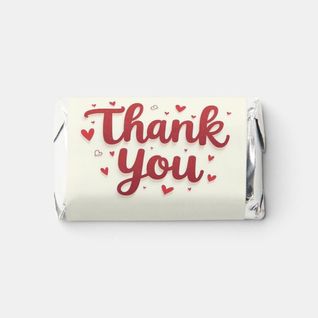 Add Your Message on back Hershey's Miniatures (Front)