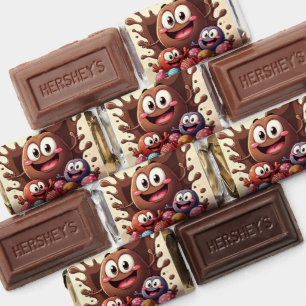 Add Your Message on back Hershey's Miniatures