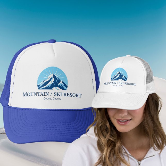 Add your mountain or ski resort name cap (Creator Uploaded)