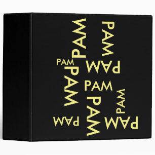 Add your name 3 ring binder