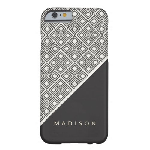 Add Your Name  African Wild Pattern Barely There iPhone 6 Case