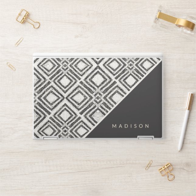 Add Your Name | African Wild Pattern HP Laptop Skin (Desk)