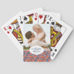 Add Your Name | Anchor And Jellyfish Pattern Poker Cards