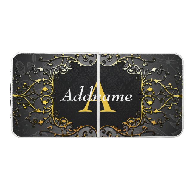 Add your name and initial beer pong table (Top)