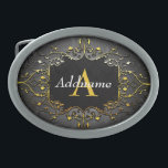 Add your name and initial belt buckle<br><div class="desc">Add your name and initial</div>