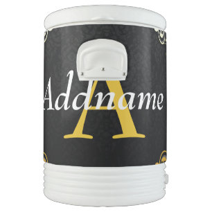 Add your name and initial beverage cooler