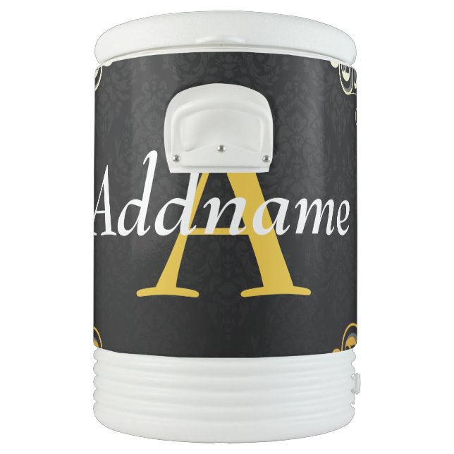 Add your name and initial beverage cooler (Left)