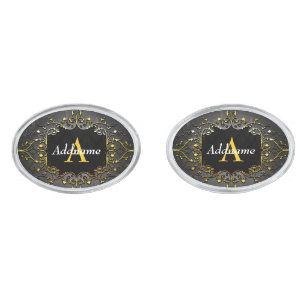 Add your name and initial cufflinks