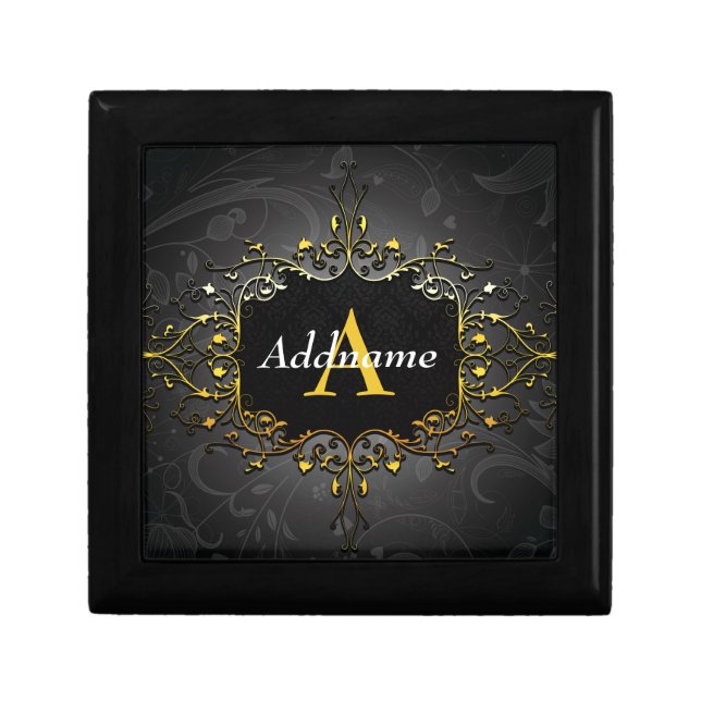 Add your name and initial gift box (Front)