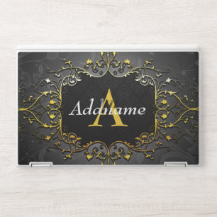 Add your name and initial HP laptop skin