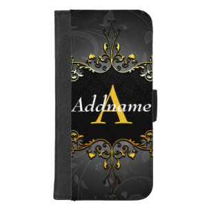 Add your name and initial iPhone 8/7 plus wallet case