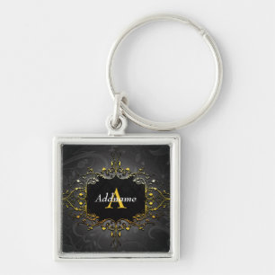 Add your name and initial keychain