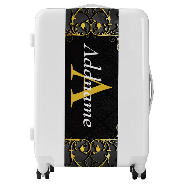 Add your name and initial luggage (Front)